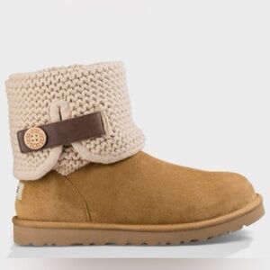 ‎ UGG SHAINA WOMEN'S SWEATER SUEDE BOOTS size 8/39